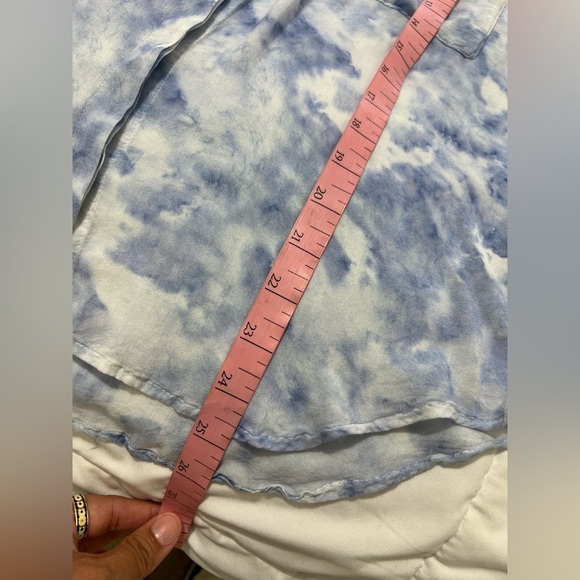 Cloth & Stone Light Blue Cloudy Button-Down Shirt size M - Picture 6 of 15